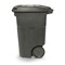 Toter Toter 64 Gal. Trash Can Blackstone with Quiet Wheels and Lid ANA64 - alternate 5